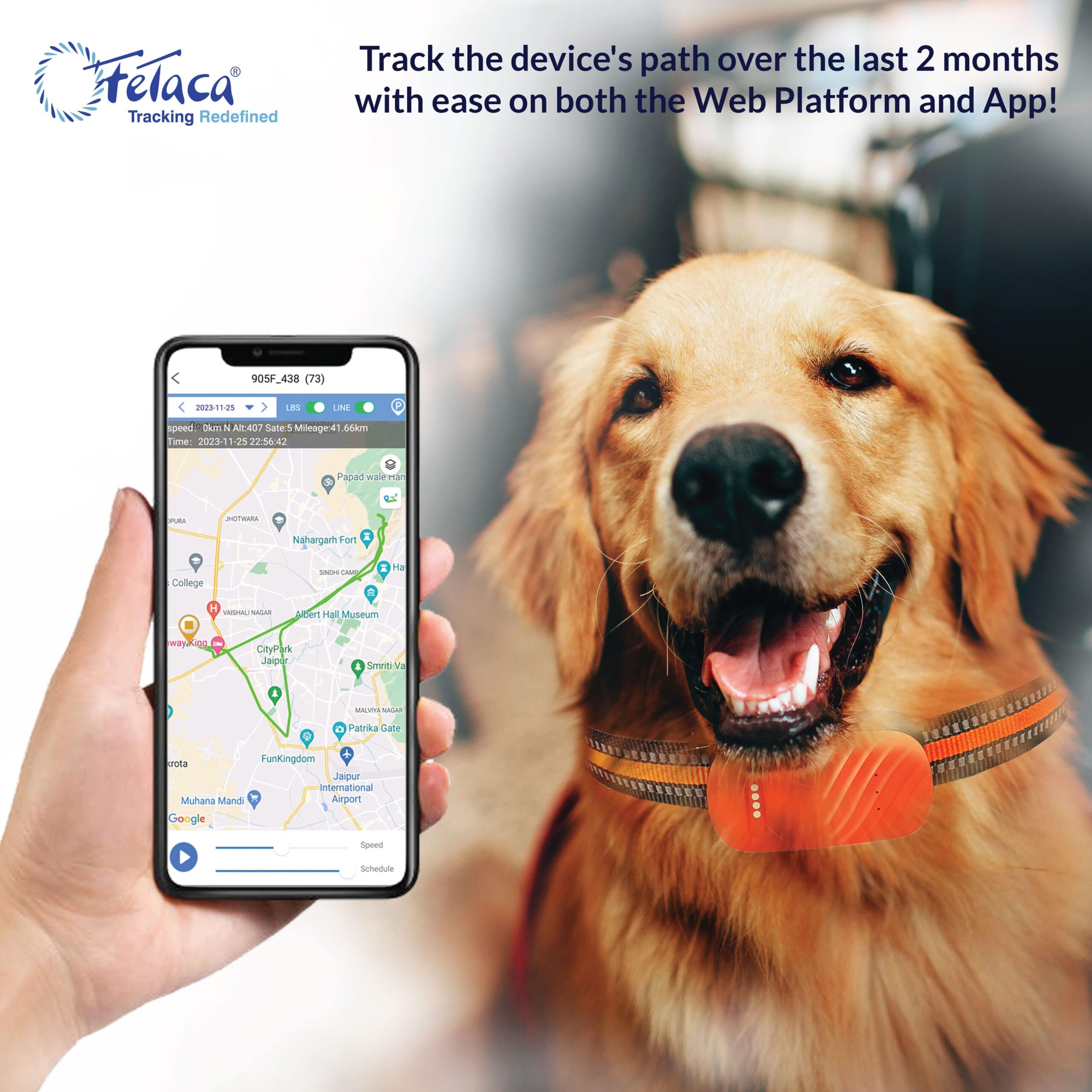 FETACA Pet GPS — Live Tracking image